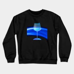Blue cocktail Crewneck Sweatshirt